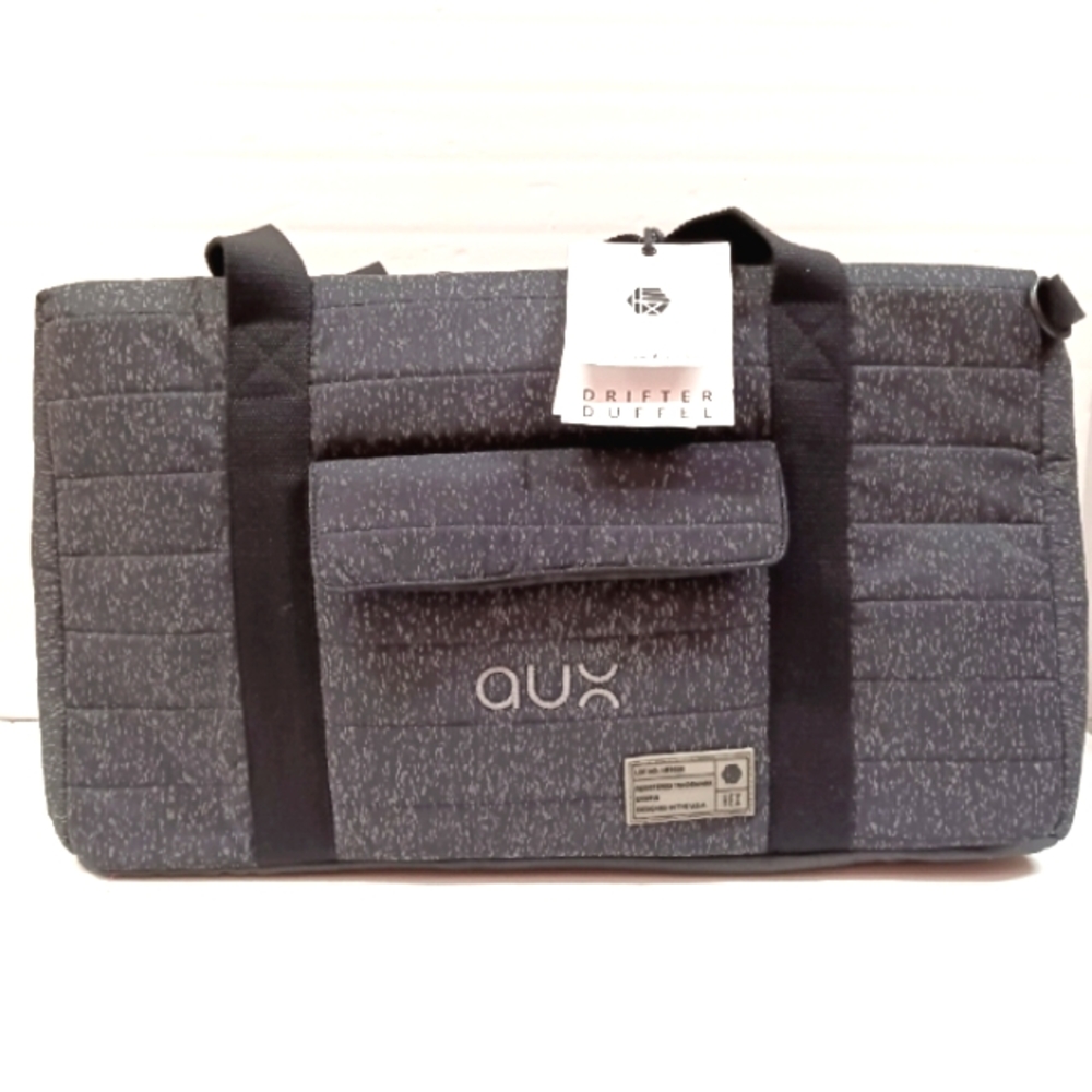 NEW HEX Galaxy Black Drifter Duffle Reflective Print Bag / Travel / Gym Bag